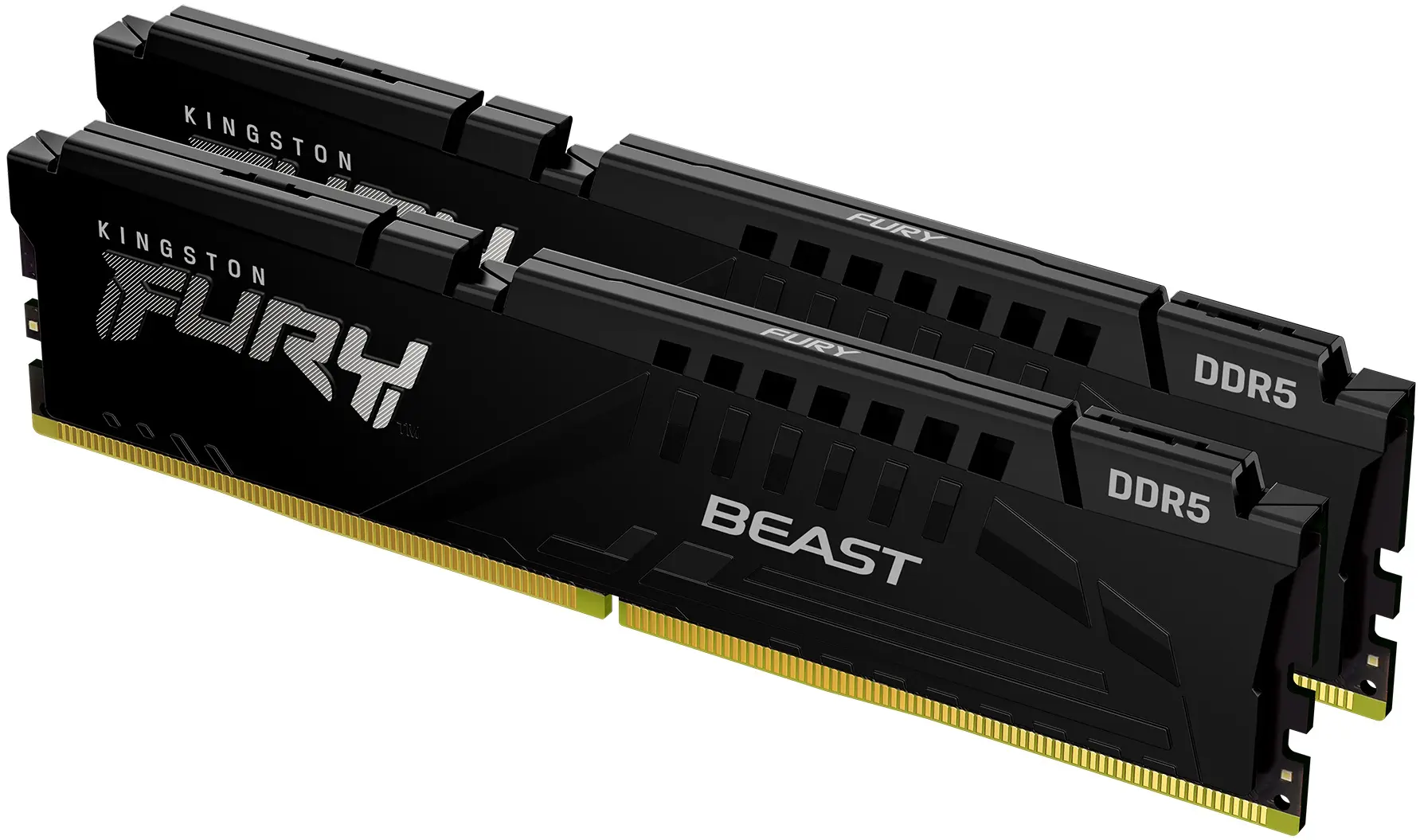 Оперативная память Kingston Fury Beast Expo DDR5 64GB (2x32) 5600MHz CL36 (KF556C36BBEK2-64) - 2