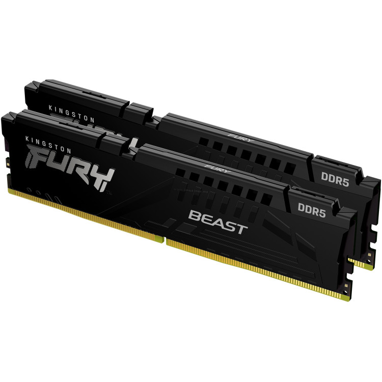 Оперативная память Kingston Fury Beast Expo DDR5 64GB (2x32) 6000MHz CL36 (KF560C36BBE2K2-64)