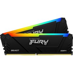 Memorie operativa Kingston Fury Beast RGB 32GB (2x16GB) DDR4 3600MHz (KF436C18BB2AK2/32) Thumb