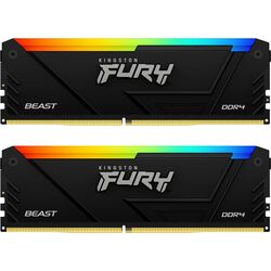 Memorie operativa Kingston Fury Beast RGB 32GB (2x16GB) DDR4 3600MHz (KF436C18BB2AK2/32)