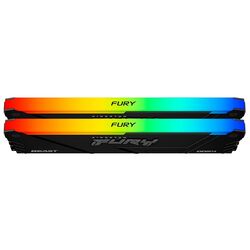 Memorie operativa Kingston Fury Beast RGB 32GB (2x16GB) DDR4 3600MHz (KF436C18BB2AK2/32) Thumb
