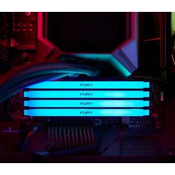 Оперативная память Kingston Fury Beast RGB 8GB DDR4 (KF436C17BB2A/8) Thumb