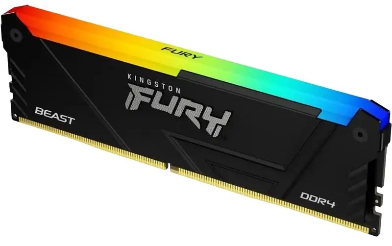 Memorie operativa Kingston FURY Beast RGB DDR4 16GB (2x8) 3600MHz (KF432C16BB2AK2/16)