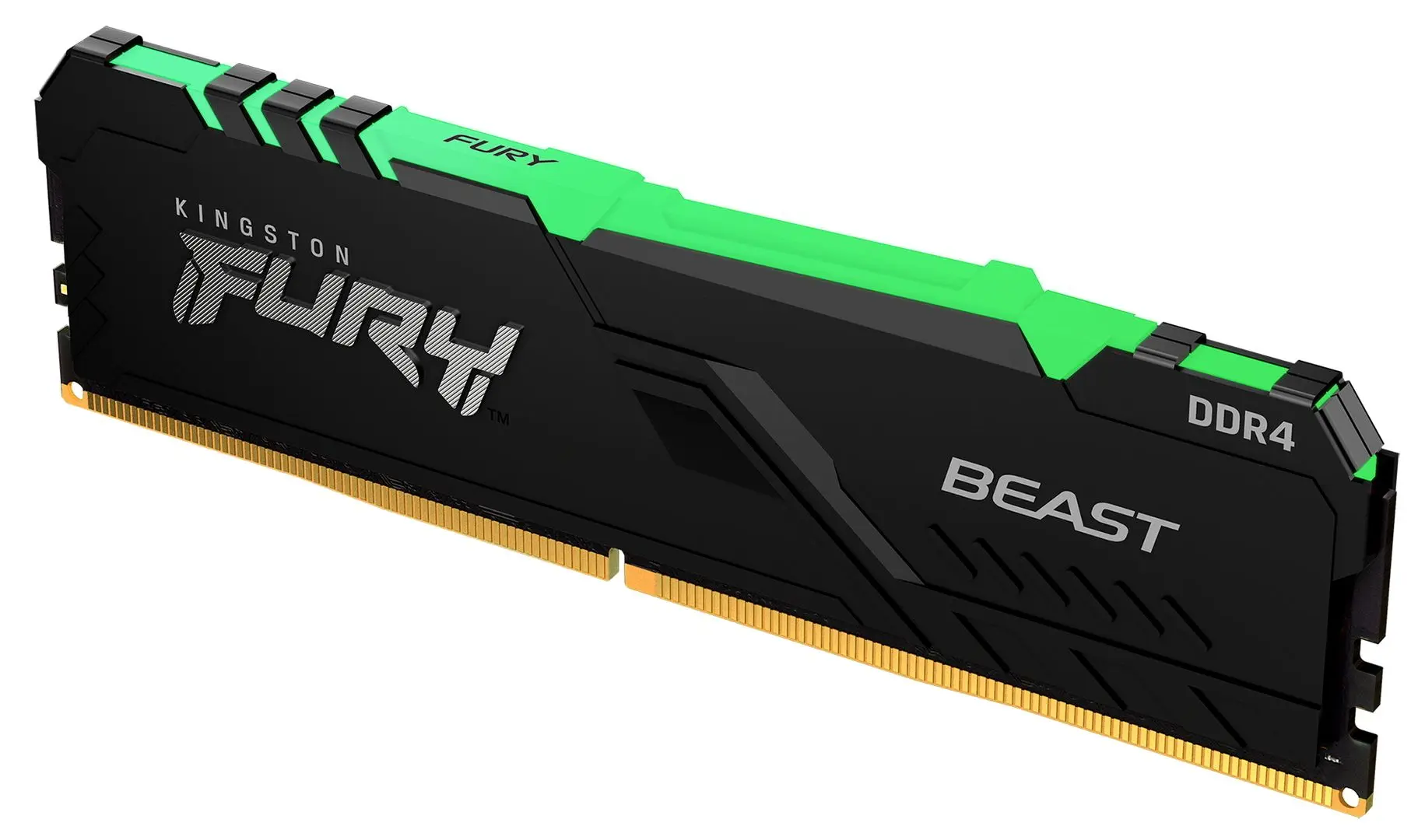 Оперативная память Kingston Fury Beast RGB DDR4 16GB (2x8GB) 3733MHz PC4-29800 CL19 (KF437C19BBAK2/16)