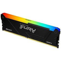 Memorie operativa Kingston Fury Beast RGB DDR4 16Gb 3200MHz CL16 (KF432C16BB12A/16) Thumb