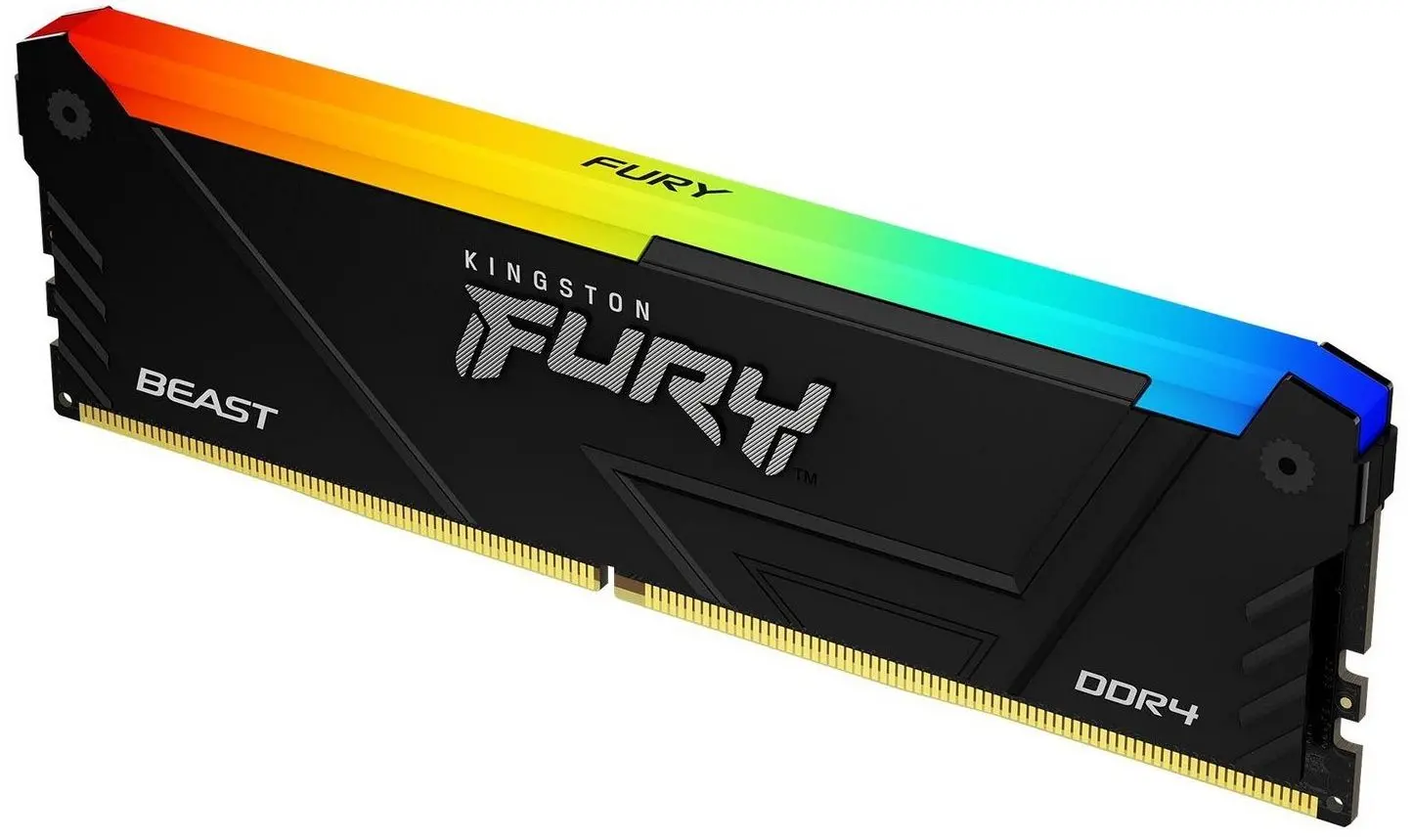 Memorie operativa Kingston Fury Beast RGB DDR4 16Gb 3200MHz CL16 (KF432C16BB12A/16) - 2