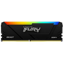 Memorie operativa Kingston Fury Beast RGB DDR4 16Gb 3200MHz CL16 (KF432C16BB12A/16)
