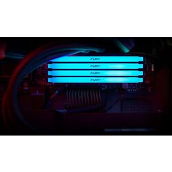 Memorie operativa Kingston Fury Beast RGB DDR4 16Gb 3200MHz CL16 (KF432C16BB12A/16) Thumb