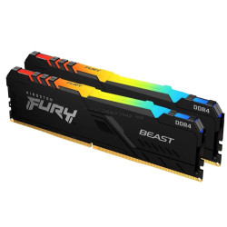 Оперативная память Kingston Fury Beast RGB DDR4 3200MHz CL16 32GB (KF432C16BB12AK2/32WP)