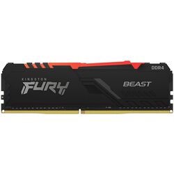 Memorie operativa Kingston Fury Beast RGB DDR4 32Gb 2666MHz CL16 (KF426C16BBA/32) Thumb