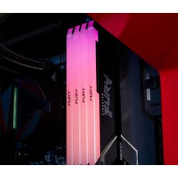 Оперативная память Kingston Fury Beast RGB DDR4 32GB (2x16) 3200MHz CL16 (KF432C16BB12AK2/32) Thumb