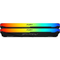 Memorie operativa Kingston Fury Beast RGB DDR4 64Gb (2x32) 3200MHz CL16 (KF432C16BB2AK2/64) Thumb