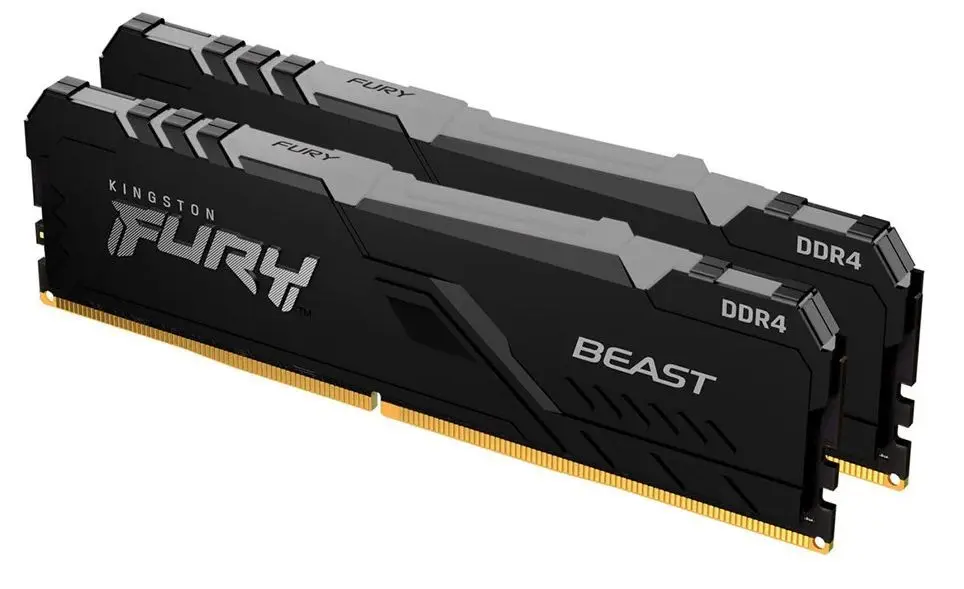 Memorie operativa Kingston FURY Beast RGB DDR4 64Gb (2x32GB) 3200MHz CL16 (KF432C16BBAK2/64) - 2