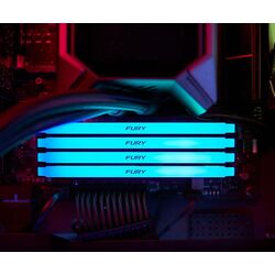 Оперативная память Kingston Fury Beast RGB DDR4 8Gb 3200MHz CL16 (KF432C16BB2A/8) Thumb