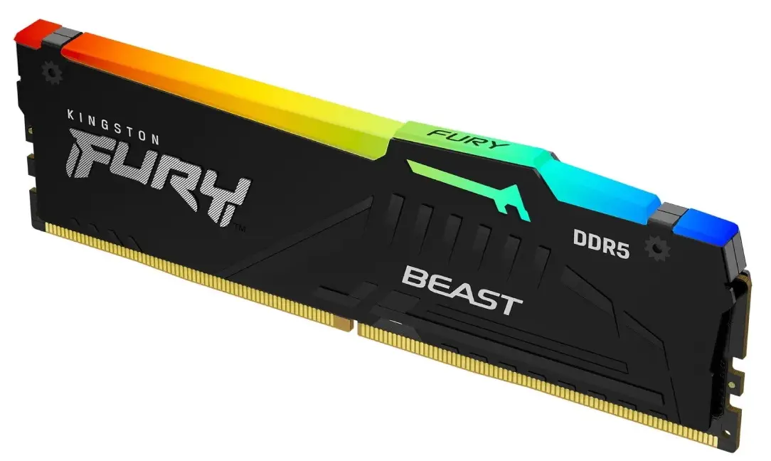 Оперативная память Kingston Fury Beast RGB DDR5 6000MHz CL36 (KF560C36BBEA-8) - 2