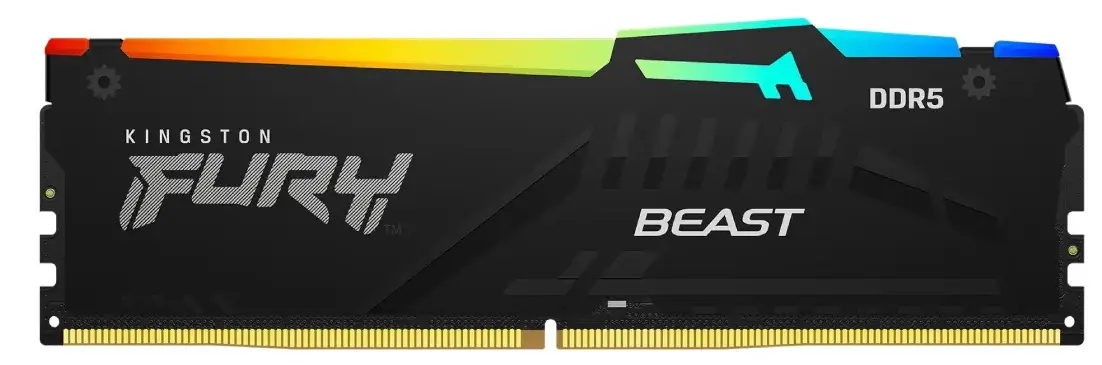 Оперативная память Kingston Fury Beast RGB DDR5 6000MHz CL36 (KF560C36BBEA-8)