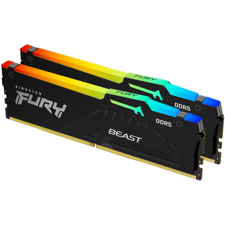 Memorie operativa Kingston FURY Beast RGB DDR5 64 5600MHz CL36 (KF556C36BBE2AK2-64)