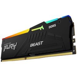 Memorie operativa Kingston Fury Beast RGB DDR5 64GB 5600MHz CL36 (KF556C36BBEA-64) Thumb