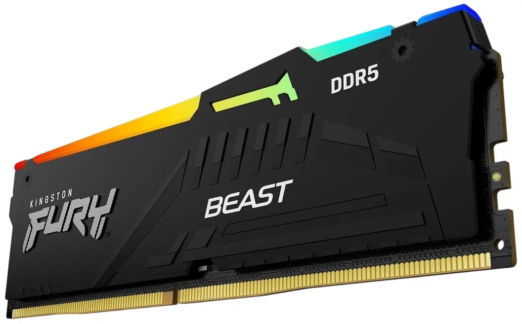 Memorie operativa Kingston Fury Beast RGB DDR5 64GB 5600MHz CL36 (KF556C36BBEA-64)