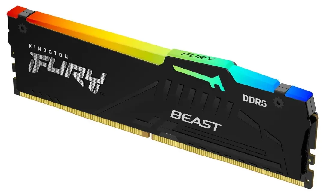 Оперативная память Kingston Fury Beast RGB DDR5 6800MHz CL34 (KF568C34BBEA-16) - 2