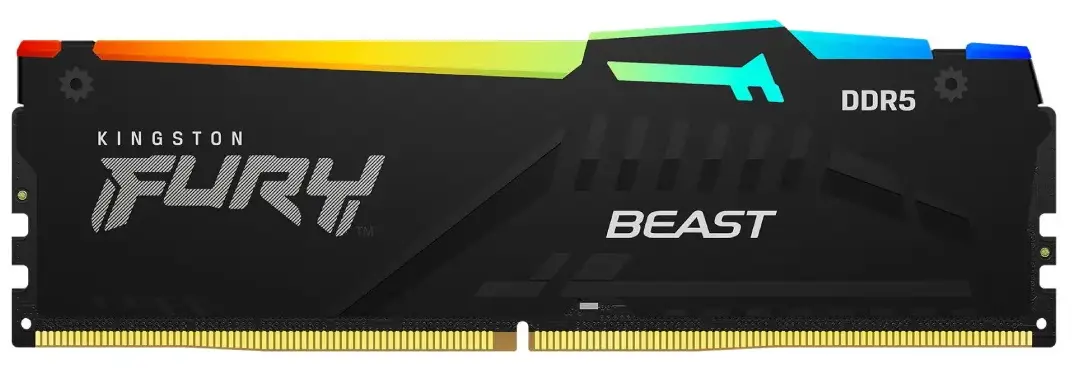 Оперативная память Kingston Fury Beast RGB DDR5 6800MHz CL34 (KF568C34BBEA-16)