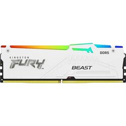 Memorie operativa Kingston Fury Beast RGB White 16GB DDR5 5600MHz CL36 (KF556C36BWEA-16)