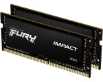 Memorie operativa Kingston Fury Impact 16Gb DDR4-2666MHz SODIMM Set (KF426S15IBK2/16)