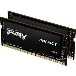 Memorie operativa Kingston Fury Impact 16Gb DDR4-3200MHz SODIMM Set (KF432S20IBK2/16)