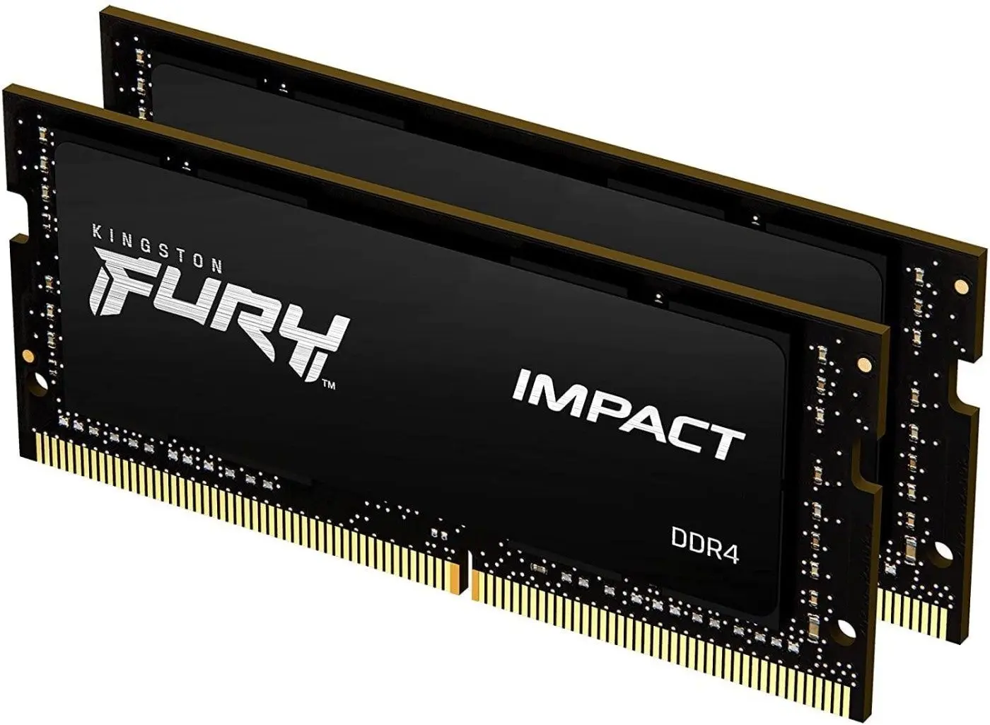 Оперативная память Kingston Fury Impact 16Gb DDR4-3200MHz SODIMM Set (KF432S20IBK2/16)