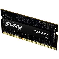 Memorie operativa Kingston Fury Impact 4GB DDR3L 1866MHz CL11 (KF318LS11IB/4) Thumb