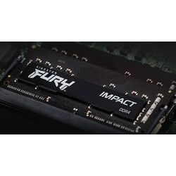Memorie operativa Kingston Fury Impact 4GB DDR3L 1866MHz CL11 (KF318LS11IB/4) Thumb