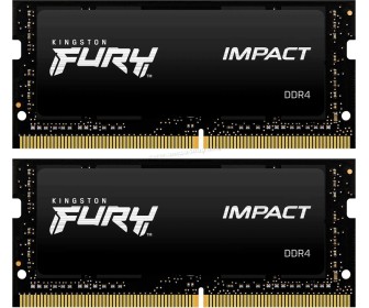 Memorie operativa Kingston Fury Impact 64GB (2x32) DDR4 3200 Mhz CL20 (KF432S20IBK2)