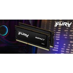 Memorie operativa Kingston Fury Impact DDR3L 8GB 1866Mhz PC12800 CL11 (KF318LS11IB/8) Thumb