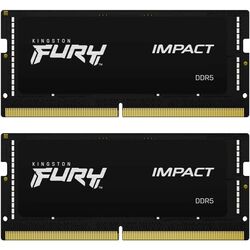 Memorie operativa Kingston Fury Impact DDR5 32GB (2x16) 5600MHz CL40 (KF556S40IBK2-32) Thumb