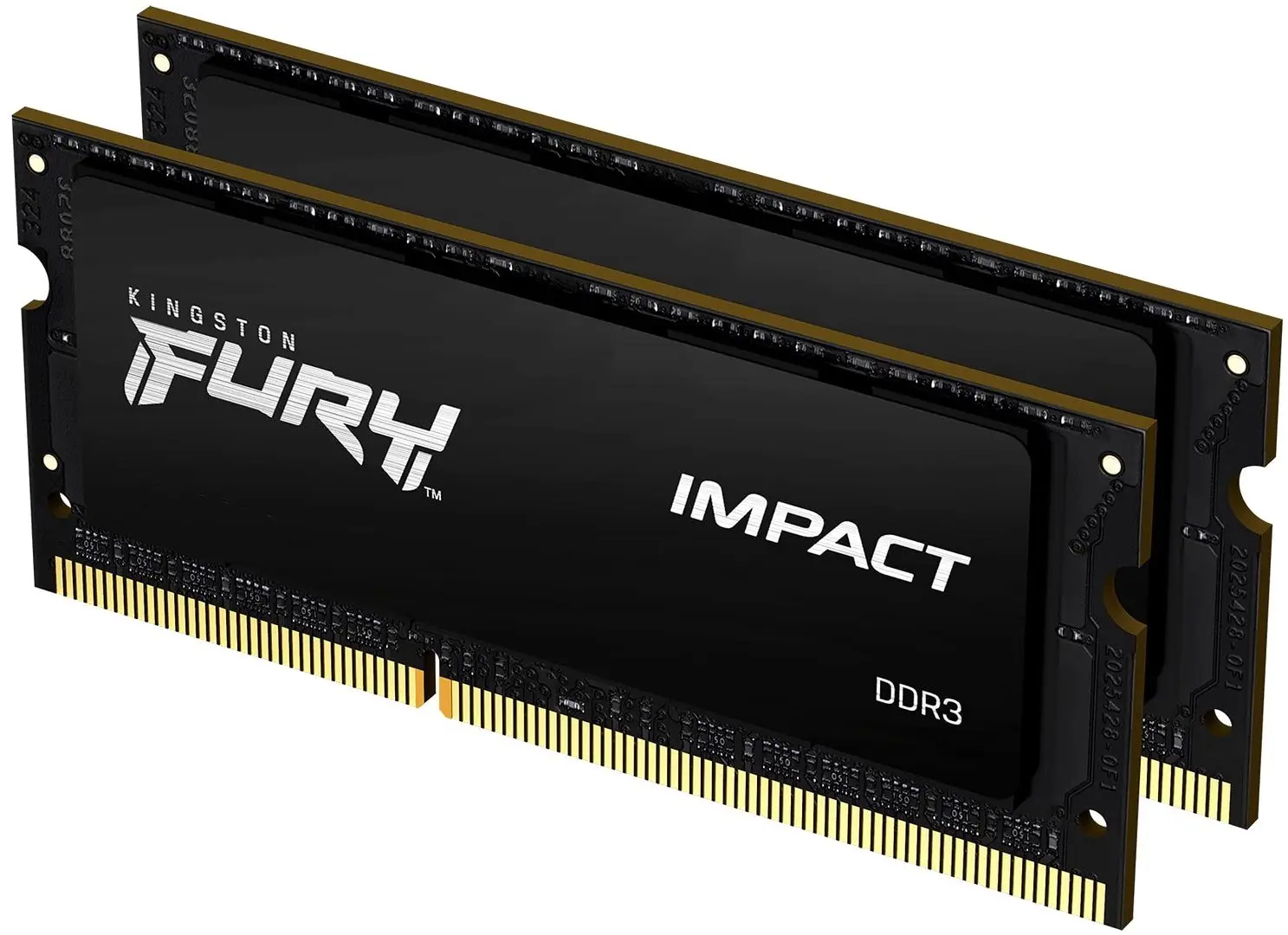 Memorie operativa Kingston Fury Impact SODIMM DDR3L 16GB(2x8) 1866 CL11 (KF318LS11IBK2/16) - 2