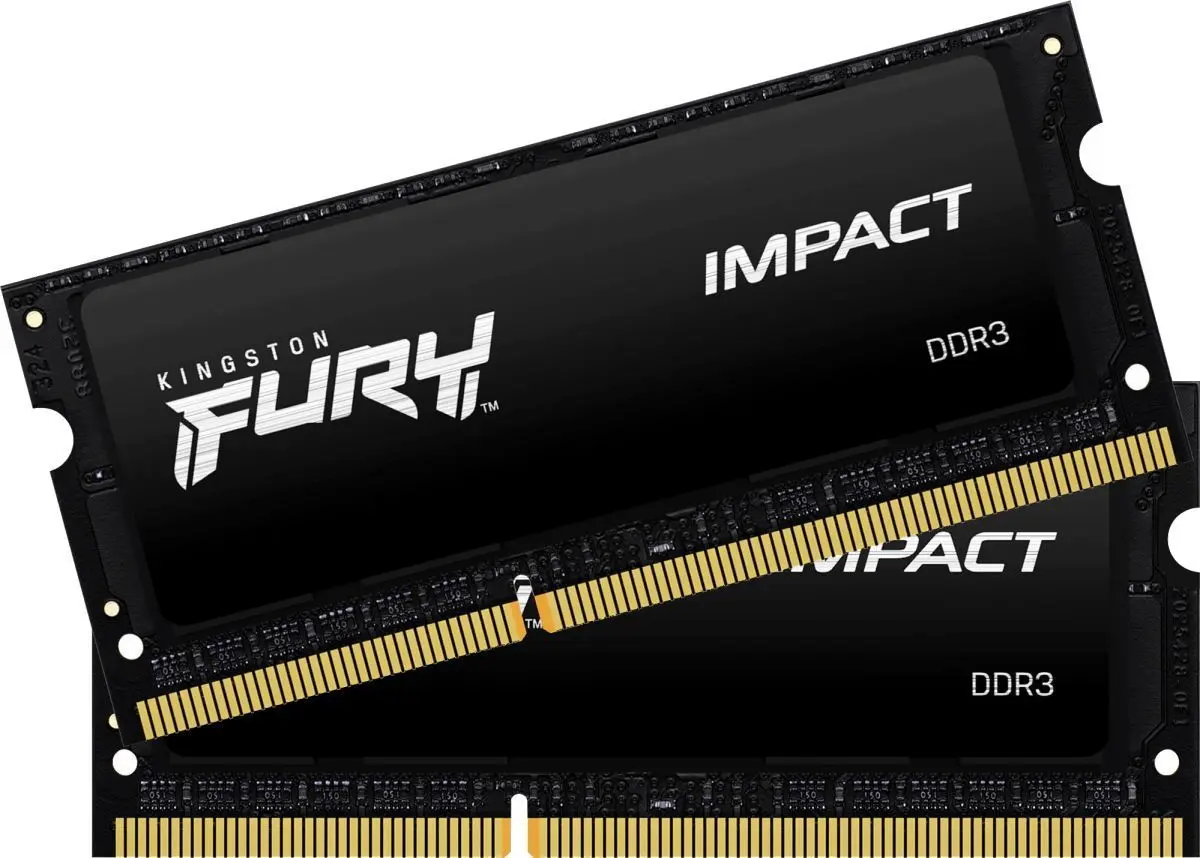 Memorie operativa Kingston Fury Impact SODIMM DDR3L 16GB(2x8) 1866 CL11 (KF318LS11IBK2/16) - 3
