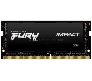 Memorie operativa Kingston Fury Impact SODIMM DDR4 32GB 2666MHz CL16 (KF426S16IB/32)