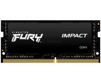 Memorie operativa Kingston Fury Impact SODIMM DDR4 32GB 2666MHz CL16 (KF426S16IB/32)