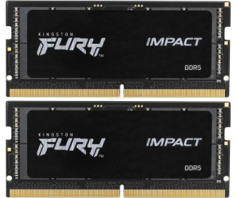 Memorie operativa Kingston Fury Impact SODIMM DDR5 64GB 5600MHz CL40 (KF556S40IBK2-64)