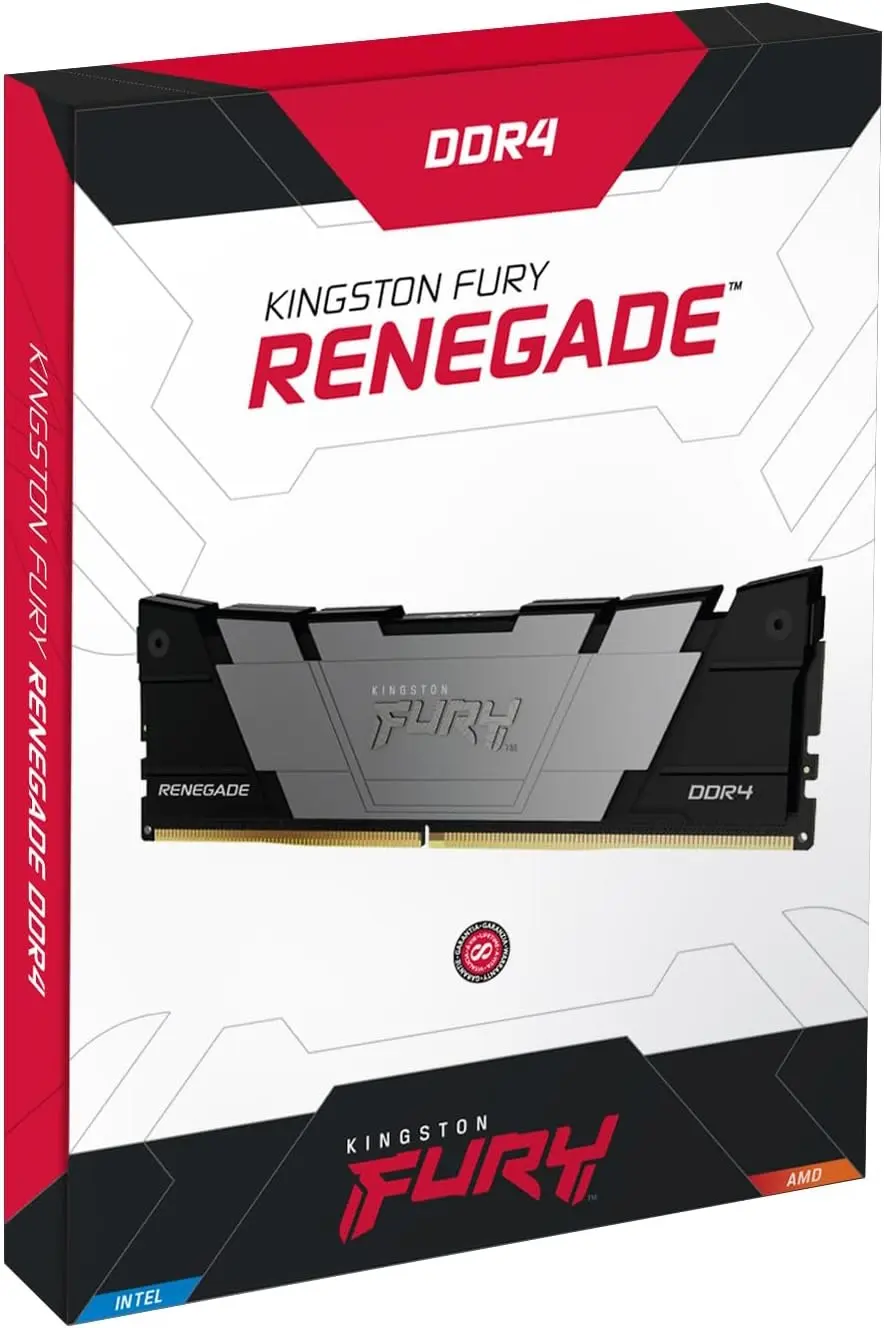Оперативная память Kingston Fury Renegade 16GB DDR4 3200MHz CL16 (KF432C16RB12) - 3