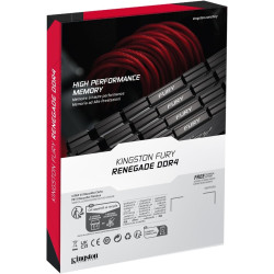 Оперативная память Kingston Fury Renegade 16GB DDR4 3200MHz CL16 (KF432C16RB12) Thumb