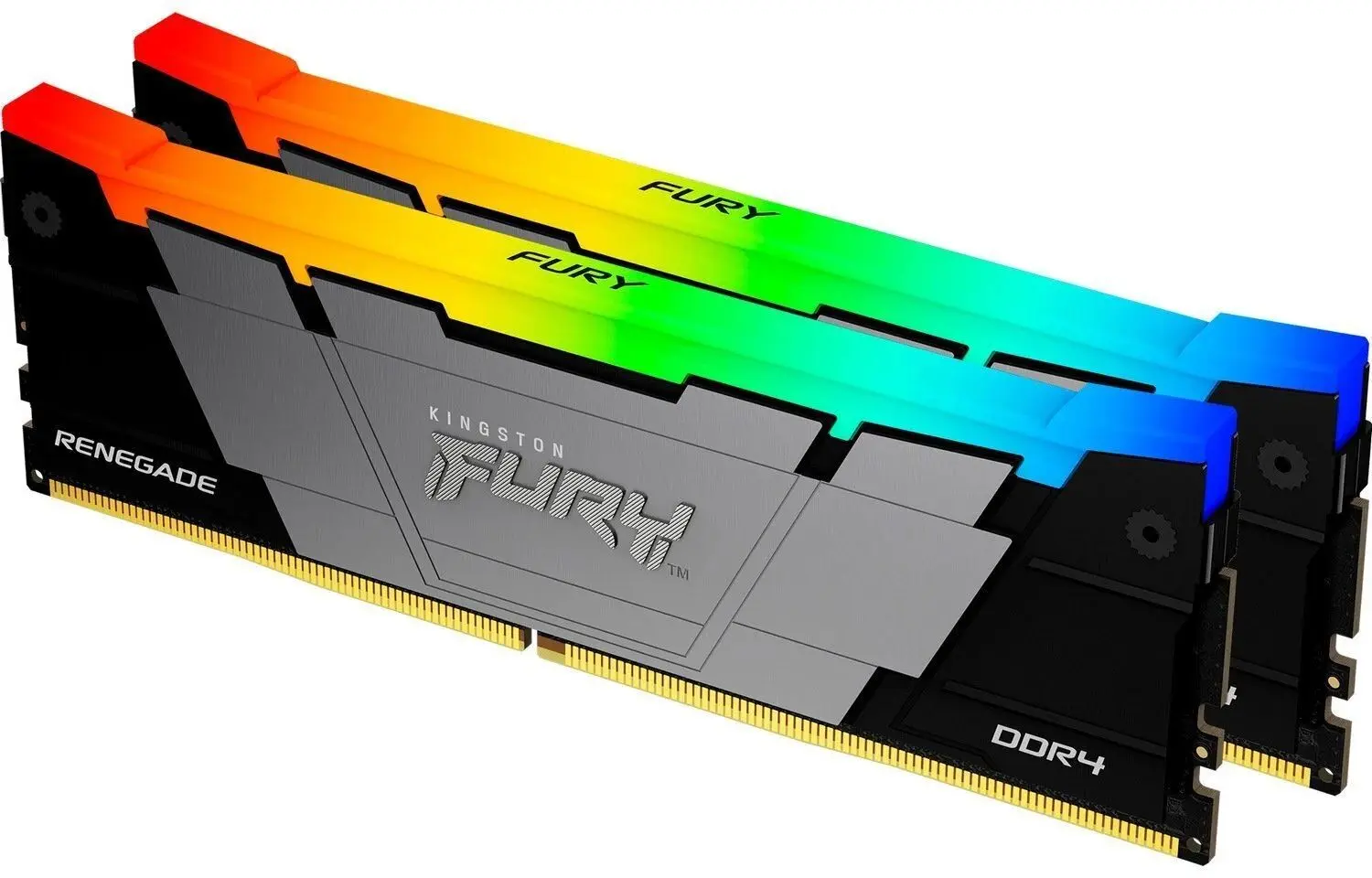 Оперативная память Kingston FURY Renegade RGB DDR4 16GB (2x8) 3600MHz CL16 (KF436C16RB2AK2/16)