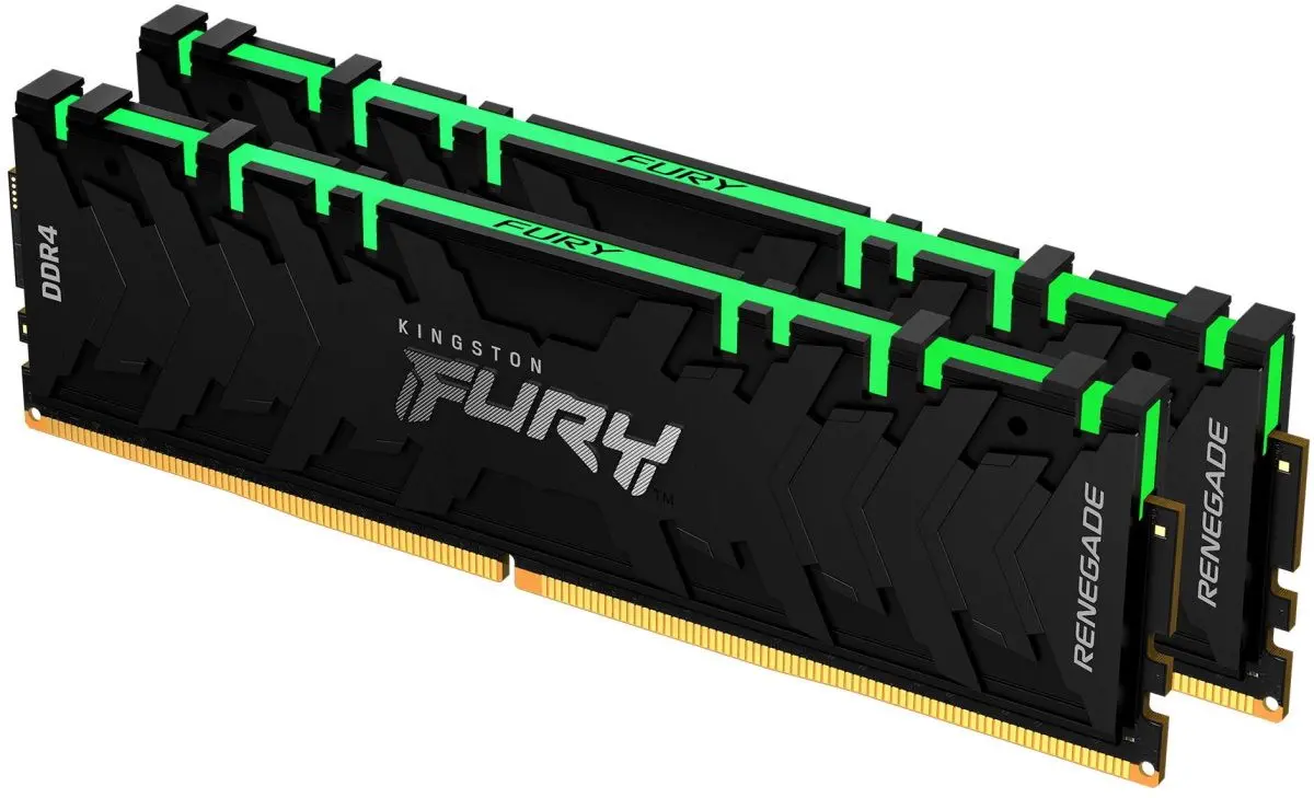 Memorie operativa Kingston FURY Renegade RGB DDR4 16Gb (2x8GB) 3600MHz CL16 Black (KF436C16RBAK2/16)