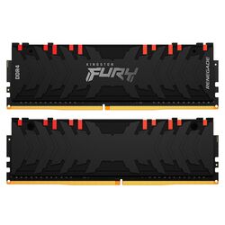 Memorie operativa Kingston Fury Renegade RGB DDR4 16GB (2x8GB) 4600MHz PC4-36800 CL19 (KF446C19RBAK2/16) Thumb