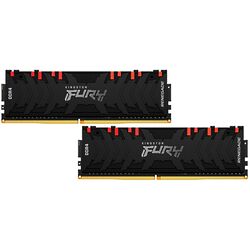 Memorie operativa Kingston FURY Renegade RGB DDR4 32Gb (2x16GB) 3200MHz CL 16 KF432C16RB1AK2/32) Thumb