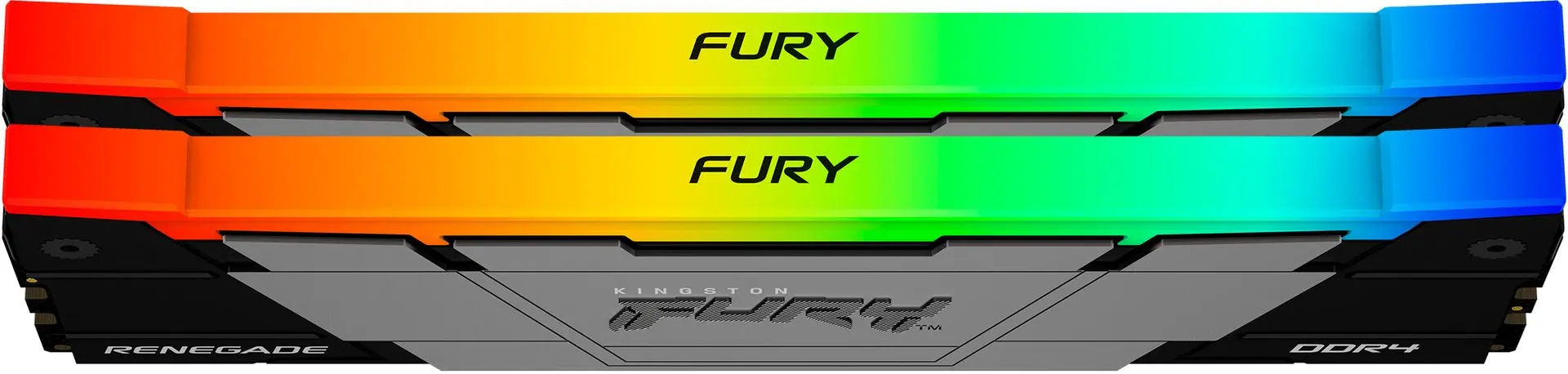 Оперативная память Kingston FURY Renegade RGB DDR4 32GB (2x16GB) 3200MHz CL16 (KF432C16RB12AK2/32) - 8