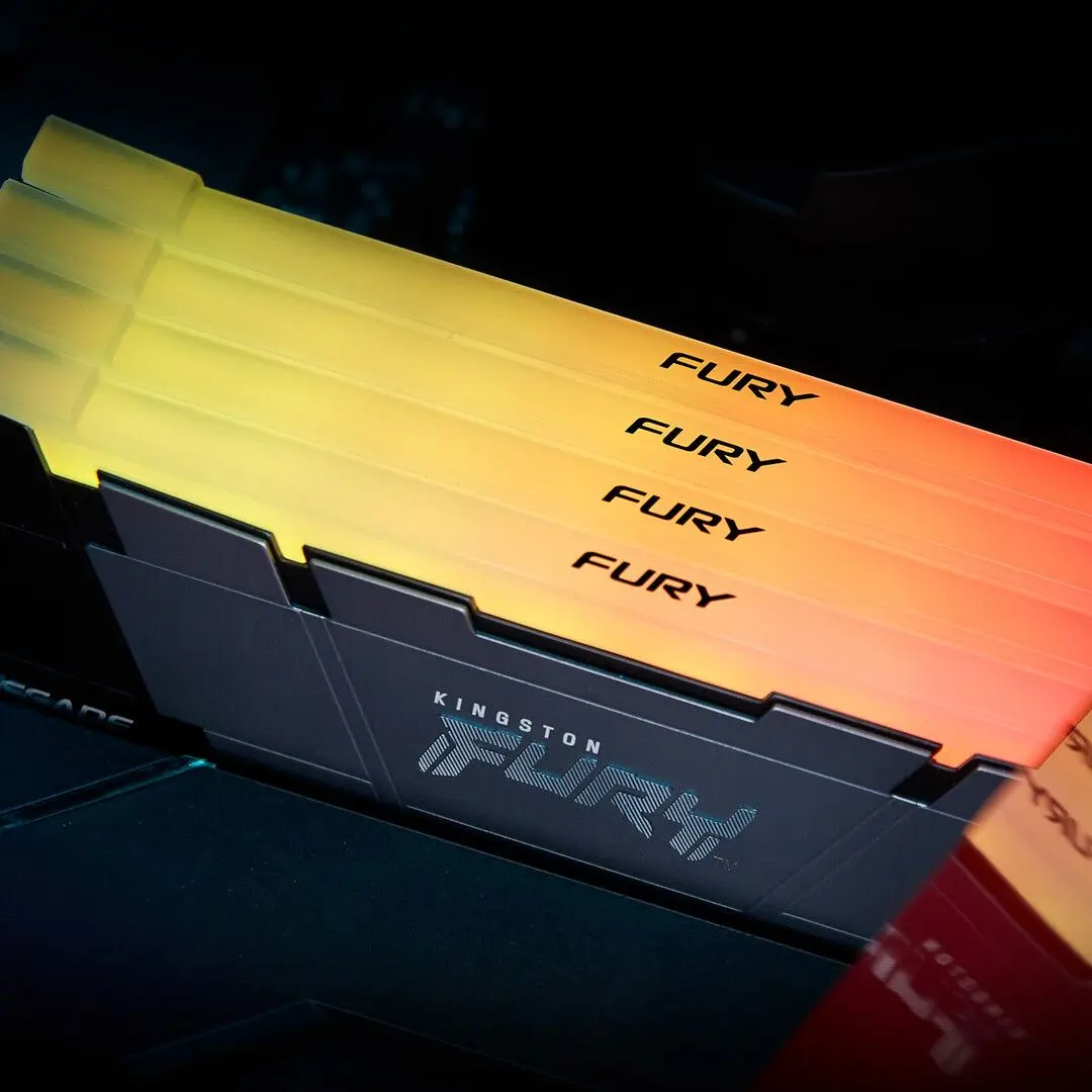 Оперативная память Kingston FURY Renegade RGB DDR4 32GB (2x16GB) 3200MHz CL16 (KF432C16RB12AK2/32) - 6