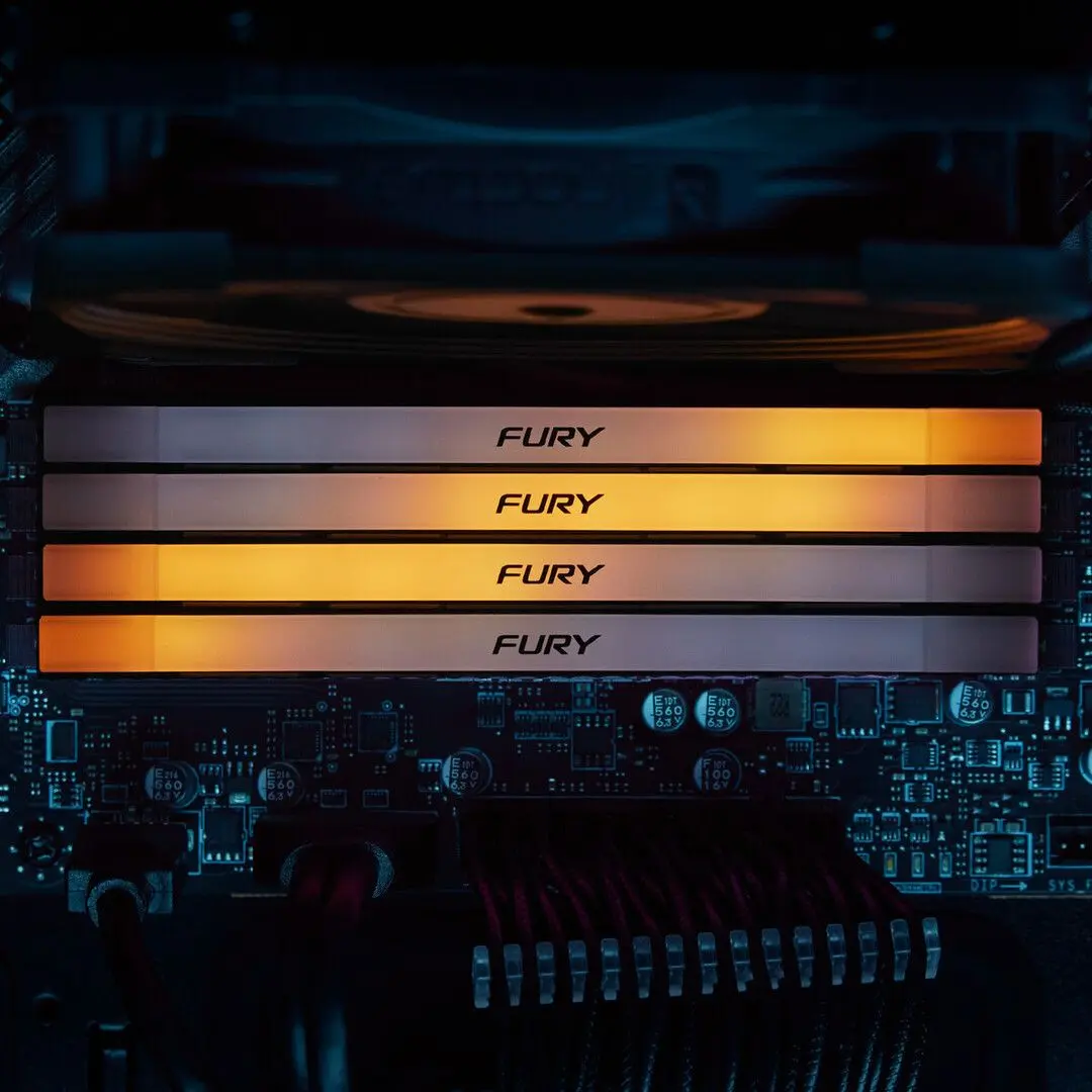 Оперативная память Kingston FURY Renegade RGB DDR4 32GB (2x16GB) 3200MHz CL16 (KF432C16RB12AK2/32) - 4