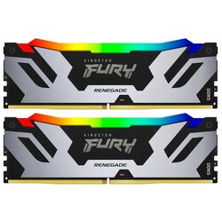 Memorie operativa Kingston Fury Renegade RGB DDR5 32GB (2x16) 6400MHz CL32-39 (KF564C32RSAK2-32) Thumb