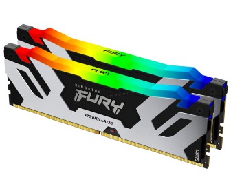 Memorie operativa Kingston Fury Renegade RGB DDR5 64GB (2х32) 6000Mhz CL32 (KF560C32RSAK2-64)